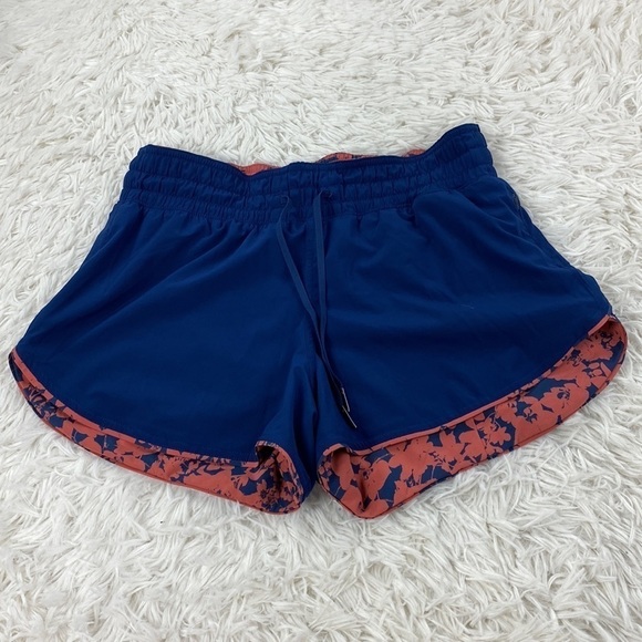 Lululemon Choose A Side Short *3" Onyx Blue / Efflorescent Dark Canyon Onyx Blue - Picture 3 of 5